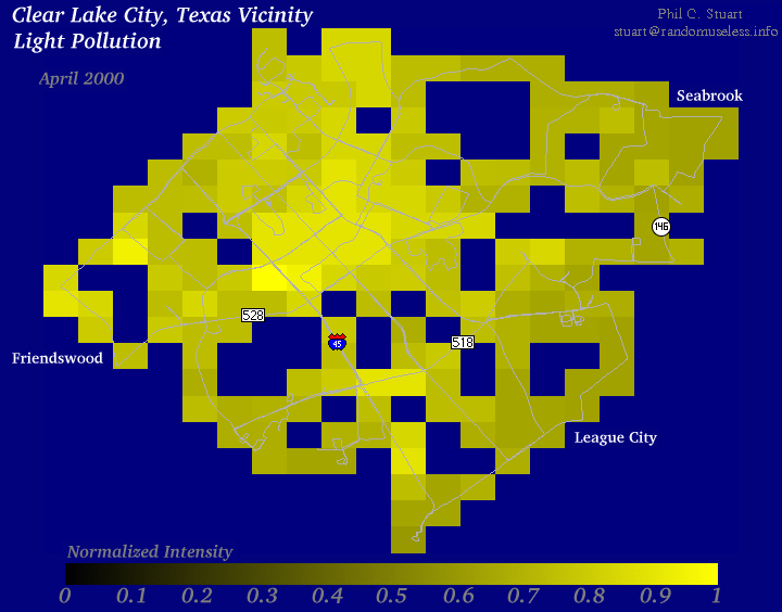 Light Pollution Map (22,183 Bytes)